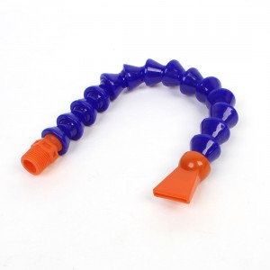 3/8"PT 16mm Thread 29cm Length Flexible Water Oil Coolant Pipe