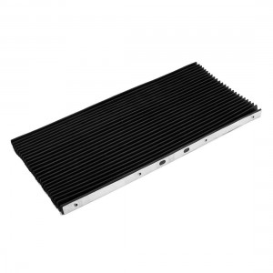 Synthetic Rubber Rectangle Protective Accordion Dust Cover 60 x 40 x 1.5cm