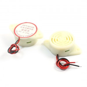 2Pcs 85-90dB Continuous Sound Mini Electronic Alarm Buzzer DC3-24V