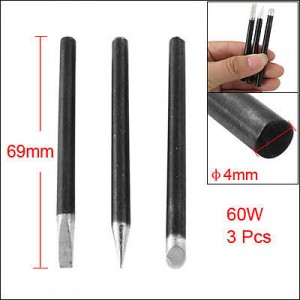 15/64" Dia Shank Conical Single Flat Chisel Solder Tip