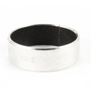 Silver Tone Self Lubricating Metal Plain Bearing Sleeve15mm x 44mm x 40mm