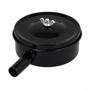 20mm 1/2PT Male Threded Metal Compressor Air Intake Silencer Filter