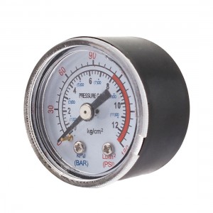 Air Compressor 1/8 PT Male Threaded 0-180PSI 0-12Kg/cm2 Pressure Gauge