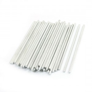50Pcs Stainless Steel Round Shaft Rod Bar Axles 93mmx3mm for RC Toy Car