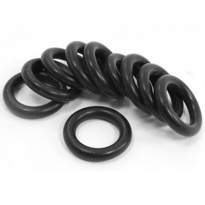 10Pcs 26mm x 16mm x 5mm Mechanical Rubber O Ring Oil Seal Gaskets Black