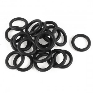 10Pairs 22mm Outside Dia 3.5mm Thickness Industrial Rubber O Rings Seals Sealed