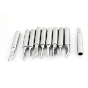 900M-T-K 5mm Wide Bevel Welding Soldering Iron Tip 10 Pcs