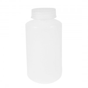 250ml Polycarbonate White Covered Flat Bottom Centrifuge Bottle
