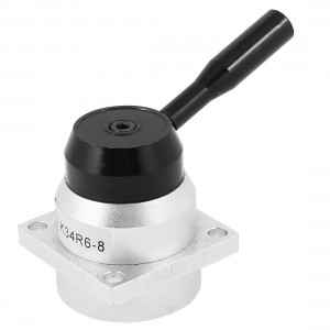 1/4PT 3 Positions 4 Ports Air Hand Pneumatic Switching Valve K34R6-8