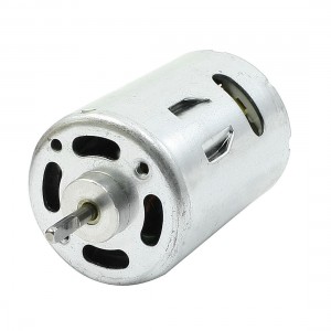 8000RPM DC 12V 24mm Dia 2 Pins Connecter Electric Micro Motor