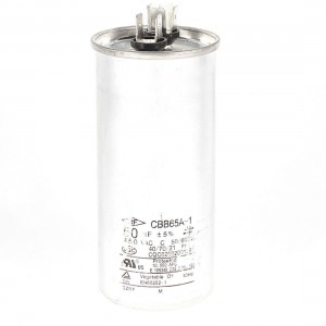 Air Conditioner AC450V 50uF Metal Shell Motor Run Capacitor CBB65A-1