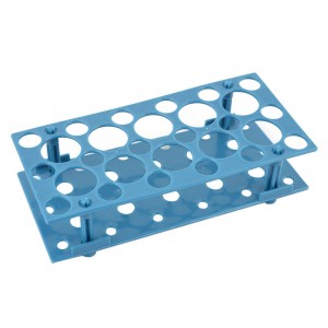 Plastic 28 Holes Removable 2 Layers 15Ml Centrifuge Tube Rack Holder