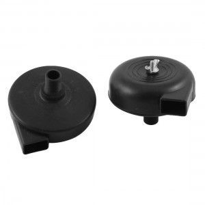 Plastic Compressor Air Intake Silencer Filter 16mm Dia Male Thread 2 Pcs