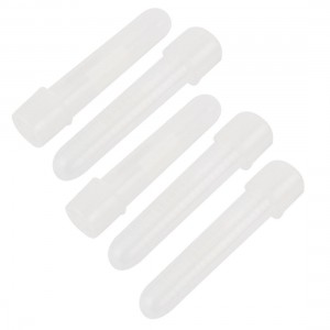 Lab Plastic Test Tubing Tissue Cell Culture Tubes 12ml w Caps 5 Pcs