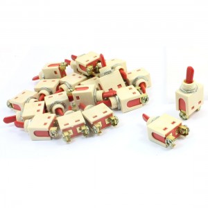 20pcs AC 125V 15A 2 Screw Terminals 2 Positions ON/OFF Mini Toggle Switch