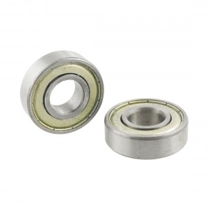 2 Pcs 6204 Dual Metal Shields Deep Groove Ball Bearing 20mm x 47mm x 14mm