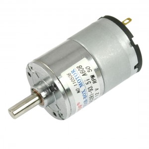 DC 12V 50mA 50RPM 2.3Kg-cm High Torque Permanent Magnetic DC Gear Motor