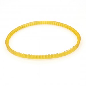 3.6mm Pitch 13" Girth Single Sided Mechine PU Timing Belt Light Orange