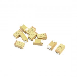 10Pcs SMT SMD 6032 C Type 10uF 50V Chip Tantalum Capacitors