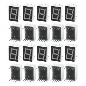 20 Pcs 10-Pin  DIP Red LED Digital Display Common Cathode 19mm x 13mm
