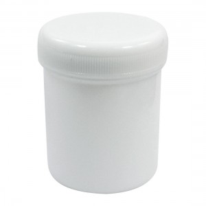 150mL Capacity 60mm Dia Mouth White Plastic Skidproof Cap Solder Paste Bottle