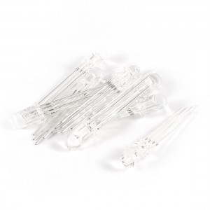 10 Pcs 5mm Common Anode 4pin RGB Red Green Blue Light Emitting Diode LED