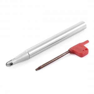 T2139C12-4R-130 One Flute Cutting Tools Alloy Ball Precision End Mills Arbor