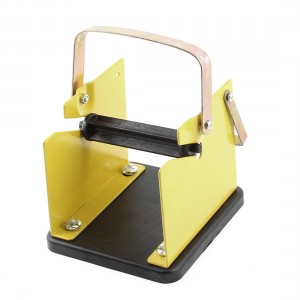 Square Shape Yellow Black Metal Solder Soldering Reel Stand