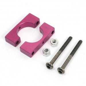 14mm Aluminum Clamp Fuchsia for Carbon Fiber Tube Quadcopter Octocopter
