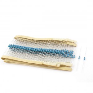 300 x Axial Lead 1/4W 1% Tolerance 27 Ohm Flameproof Metal Film Resistor