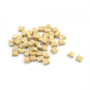 50pcs B Type Surface Mount 10uF 25V Chip Tantalum Capacitors