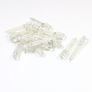 20 Pcs Common Cathode 4pin Red Green Blue LED Light Emitting Diode DC1.8-3.0V