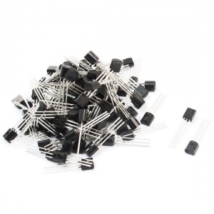 100pcs General Propose 2N3906 40V 200mA TO-92 Package PNP Transistor