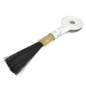 Gray Metal Heidelberg GTO Printing Machine Spare Parts Brush Black