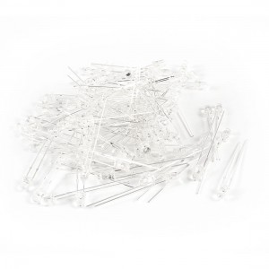 100 Pcs 3mm Round Head Photodiode Photosensitive  Sensitive Diode