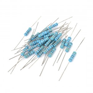 30 Pcs 2W 1% 4.3K Ohm Flameproof Axial Metal Film Resistor Assortment Kit