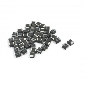50Pcs SMT SMD 3528 Case B 47uF 10V Black Chip Tantalum Capacitors