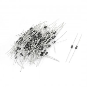 FR104 400V 1A Through Hole Super Fast Recovery Diodes 2.5mm x 5mm 100Pcs