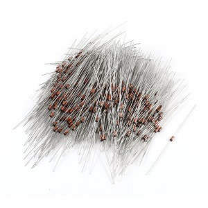 500 Pcs HZ7C2 DC 7.3-7.7V 1/2W Regulator Tubes Axial Zener Diodes