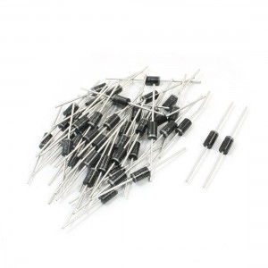 50Pcs 5mm x 9mm Axial Lead Type Rectifier Schottky Diodes 100V 3A SR3100