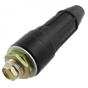DKJ-70 50-70 Square Welding Cable Connector Joint Black 315-400A