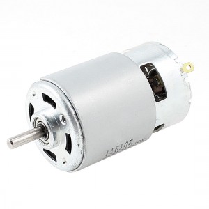 DC 24V 0.31A 7000RPM High Speed 2 Terminal Ball Bearing Electric Magnetic Motor