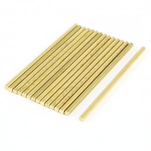 15 Pcs Car Model Toy DIY Brass Rod Axles Drill Rod Bar 2mm x 50mm