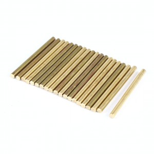 20 Pcs Car Model Toy DIY Brass Rod Axles Drill Rod Bar 2mm x 30mm