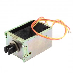 DC18V 1.38A Open Frame Push Solenoid Electromagnet Actuator 2mm 800g 8mm 300g