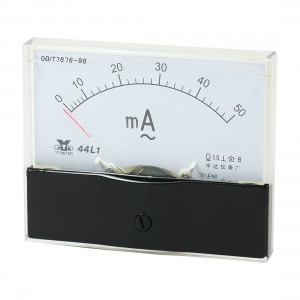 44L1 AC 0 -50mA Class 1.5 Precision Vertical Mounted Analog Ammeter Amperemeter