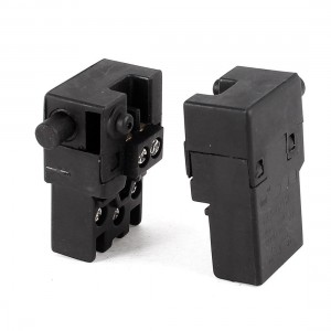 2 Pcs FA2-6/1W AC 12A/125V 6A/250V SPDT Electric Button Switch for Makita 1040
