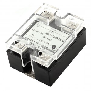 Temperature Contoller 4 Pin AC 24-480V to AC 90-280V 50A Solid State Relay