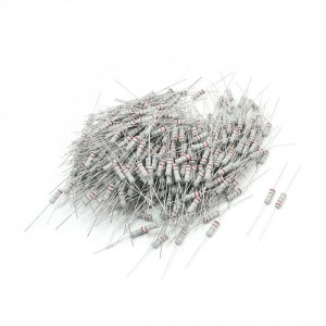500Pcs 1W 2.2 Ohm 5% Tolerance Metal Oxide Film Resistor Axial Lead