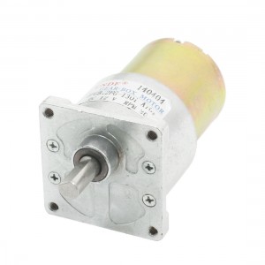Cylinder 3mm Thread Hole Dia Magnetic Gear Box Motor DC12V 20RPM